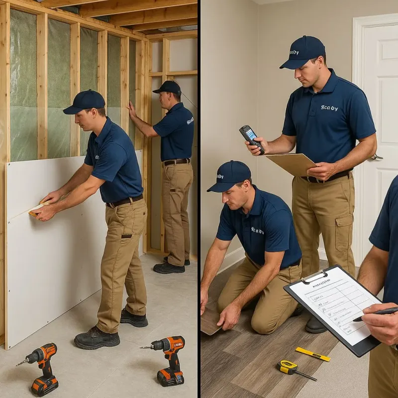 Repairs and Reconstruction process in Massapequa Park, NY